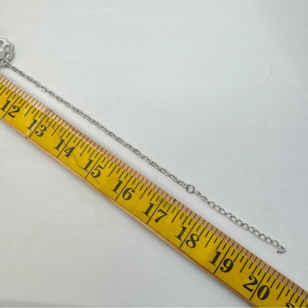 Unsigned charming silver